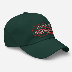 St. Patrick's Day Neon Sign Dad Hat - Rudys Bar & Grill