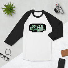 Load image into Gallery viewer, St. Patrick&#39;s Day 3/4 sleeve raglan shirt - Rudys Bar &amp; Grill
