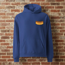Load image into Gallery viewer, Hot Dog + Neon Stringless Hoodie - Rudys Bar &amp; Grill