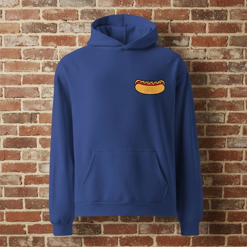 Hot Dog + Neon Stringless Hoodie