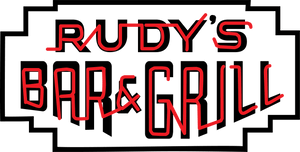 Rudy's Bar & Grill Neon Sign Logo