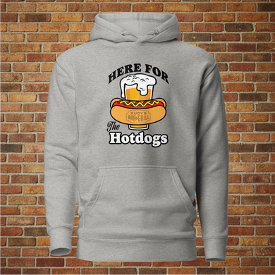 Rudy’s Bar & Grill unisex grey hoodie with 