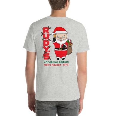 Classic Christmas T-Shirt - Rudys Bar & Grill