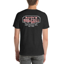 Load image into Gallery viewer, Pig + Neon Sign Hell&#39;s Kitchen T-Shirt - Rudys Bar &amp; Grill
