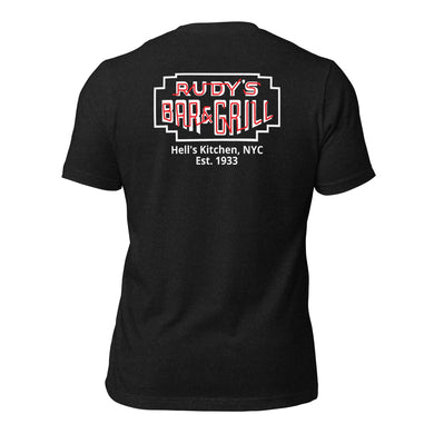 Pig + Neon Sign Hell's Kitchen T-Shirt - Rudys Bar & Grill