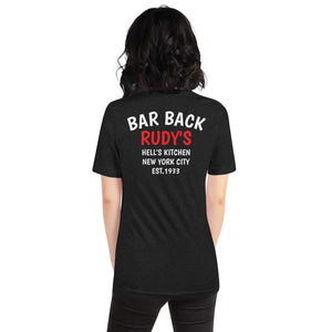 Bar Back T-Shirt - Rudys Bar & Grill