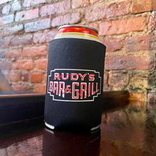 Load image into Gallery viewer, Rudy&#39;s Neon Sign Collapsible koozie - Rudys Bar &amp; Grill