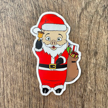 Load image into Gallery viewer, Santa Pig Sticker - Rudys Bar &amp; Grill