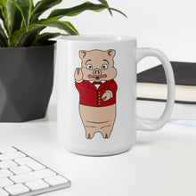 Load image into Gallery viewer, Pig + Neon Sign Mug - Rudys Bar &amp; Grill