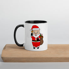 Load image into Gallery viewer, Christmas Neon Sign + Santa Pig Mug - Rudy&#39;s Bar &amp; Grill