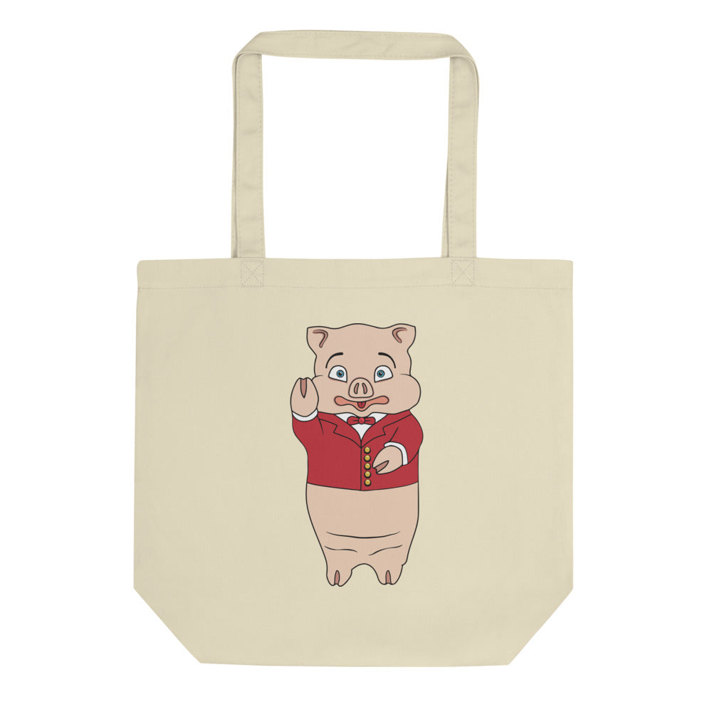 Classic Pig Eco Tote Bag - Rudys Bar & Grill