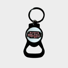 Load image into Gallery viewer, Keychain Bottle Opener - Rudys Bar &amp; Grill