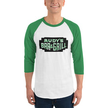 Load image into Gallery viewer, St. Patrick&#39;s Day 3/4 sleeve raglan shirt - Rudys Bar &amp; Grill