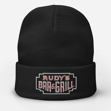 Load image into Gallery viewer, Neon Sign Cuff Beanie - Rudys Bar &amp; Grill