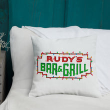 Load image into Gallery viewer, Christmas Neon Sign + Santa Pig Pillow - Rudys Bar &amp; Grill