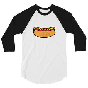 Hot Dog 3/4 Sleeve Shirt