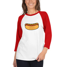 Load image into Gallery viewer, Hot Dog 3/4 Sleeve Shirt