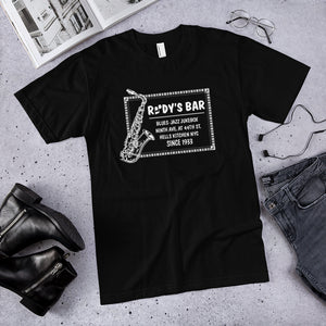 Classic Jazz Saxophone T-Shirt - Rudy's Bar & Grill