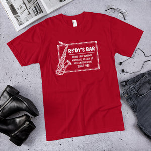 Classic Jazz Saxophone T-Shirt - Rudy's Bar & Grill