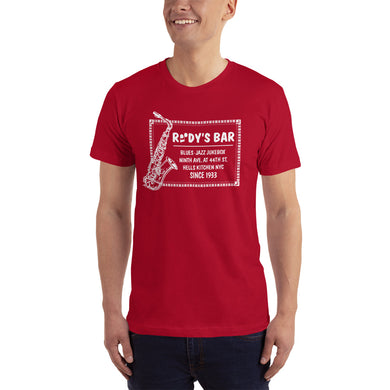 Classic Jazz Saxophone T-Shirt - Rudy's Bar & Grill