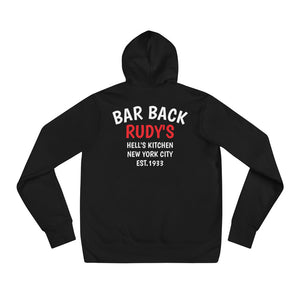Bar Back Hoodie - Rudys Bar & Grill